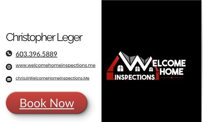 Christopher Leger &mdash; Welcome Home Inspections